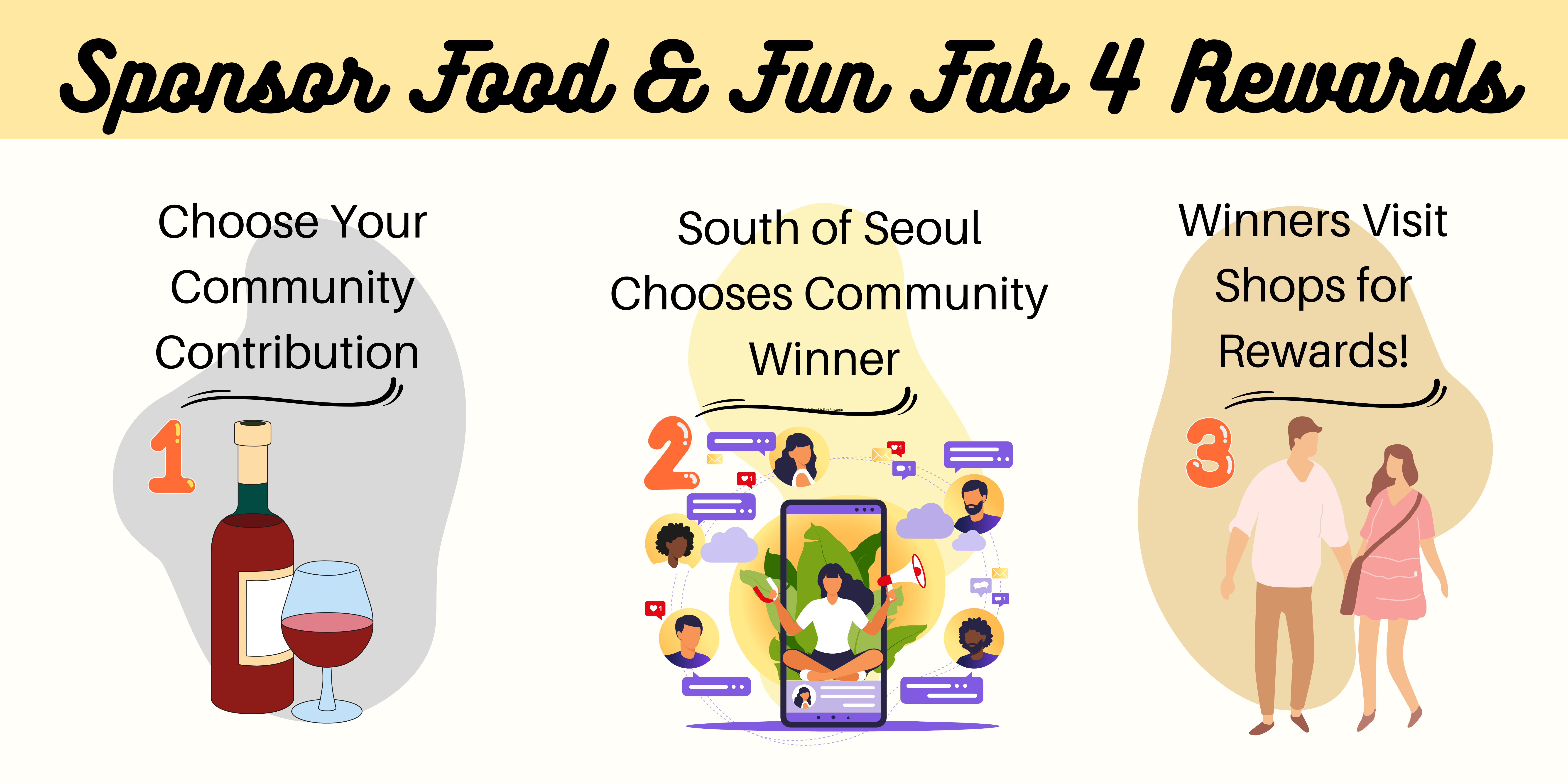 Support Food & Fun Fab Four